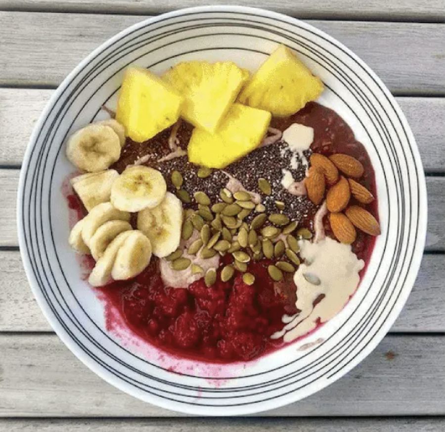 food on a plate