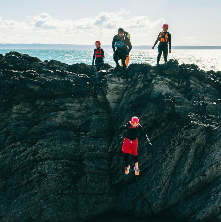 coasteering
