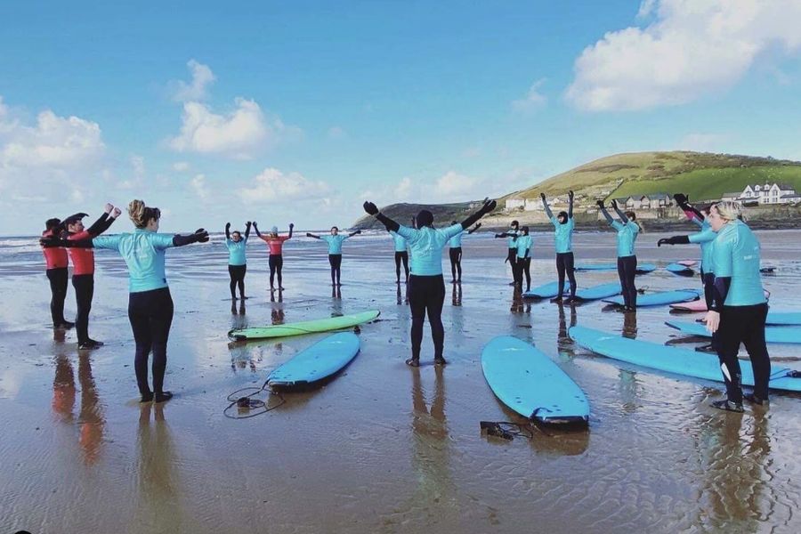 group surfing