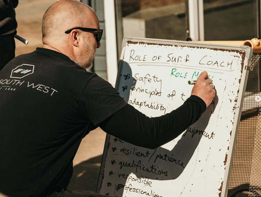 instructor teaching