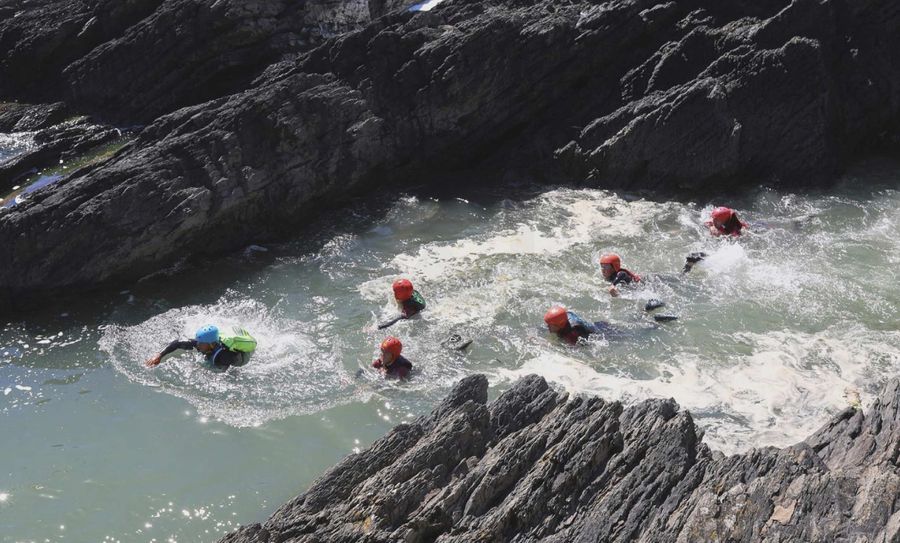 coasteering