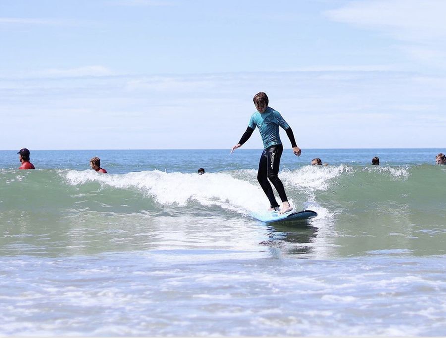 man on surf board