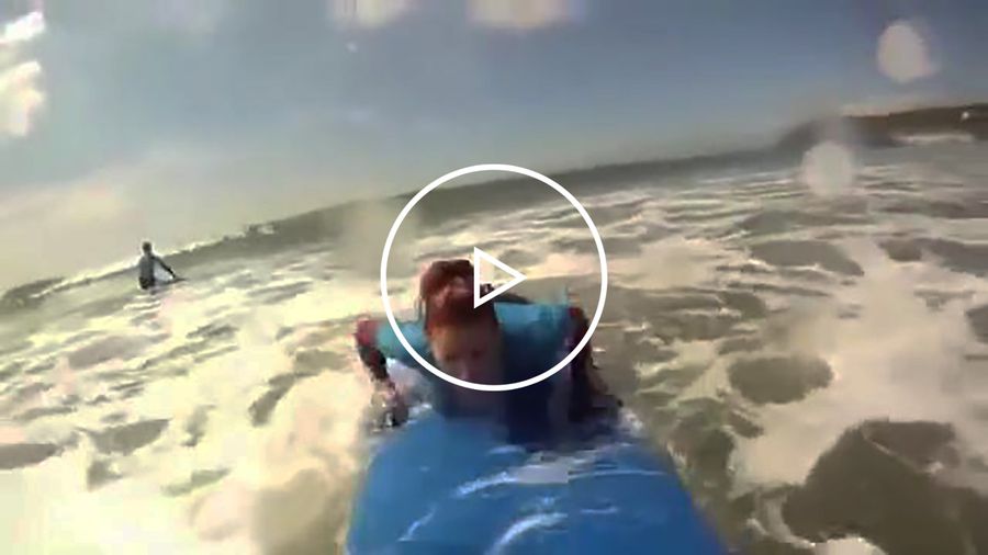 private surf lessons with Surf South West at Croyde Beach