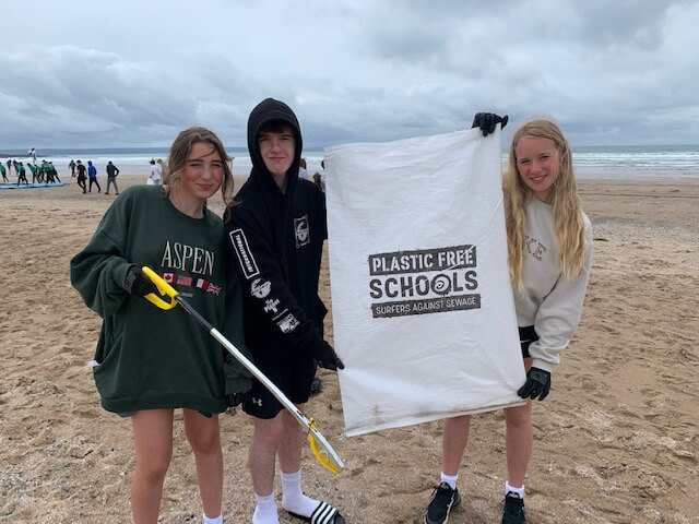 colston school on beach