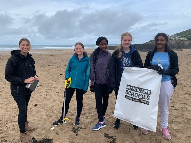 colston school on beach
